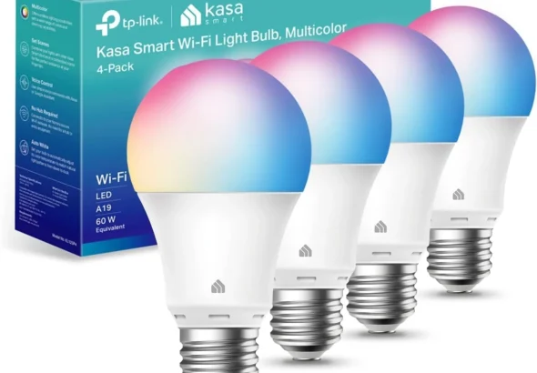 Kasa Smart Light Bulbs (4 Pack)