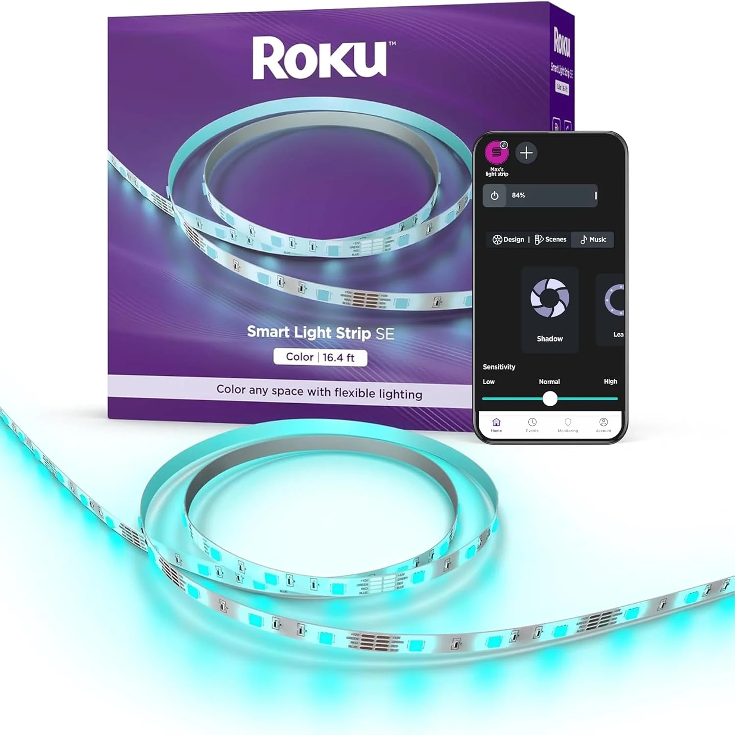 Roku Smart LED Light Strip 16.4ft