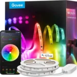 Govee 100ft Smart LED Strip Lights with WiFi App Control, Works with Alexa & Google Assistant for Color Changing Bedroom Lighting, 2 x 50ft RGBIC Kit for DIY Segmented Design