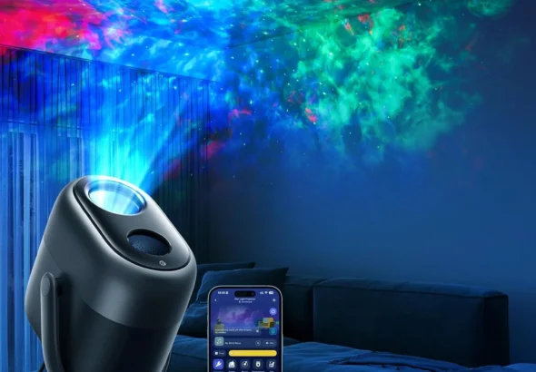 Govee Star Projector Light for Bedroom with Nebula Galaxy Effect, 50+ Scenes, 18 White Noise Sounds, Matter Smart Home Compatible, Sleep Lamp & Night Light for Kids and Adults