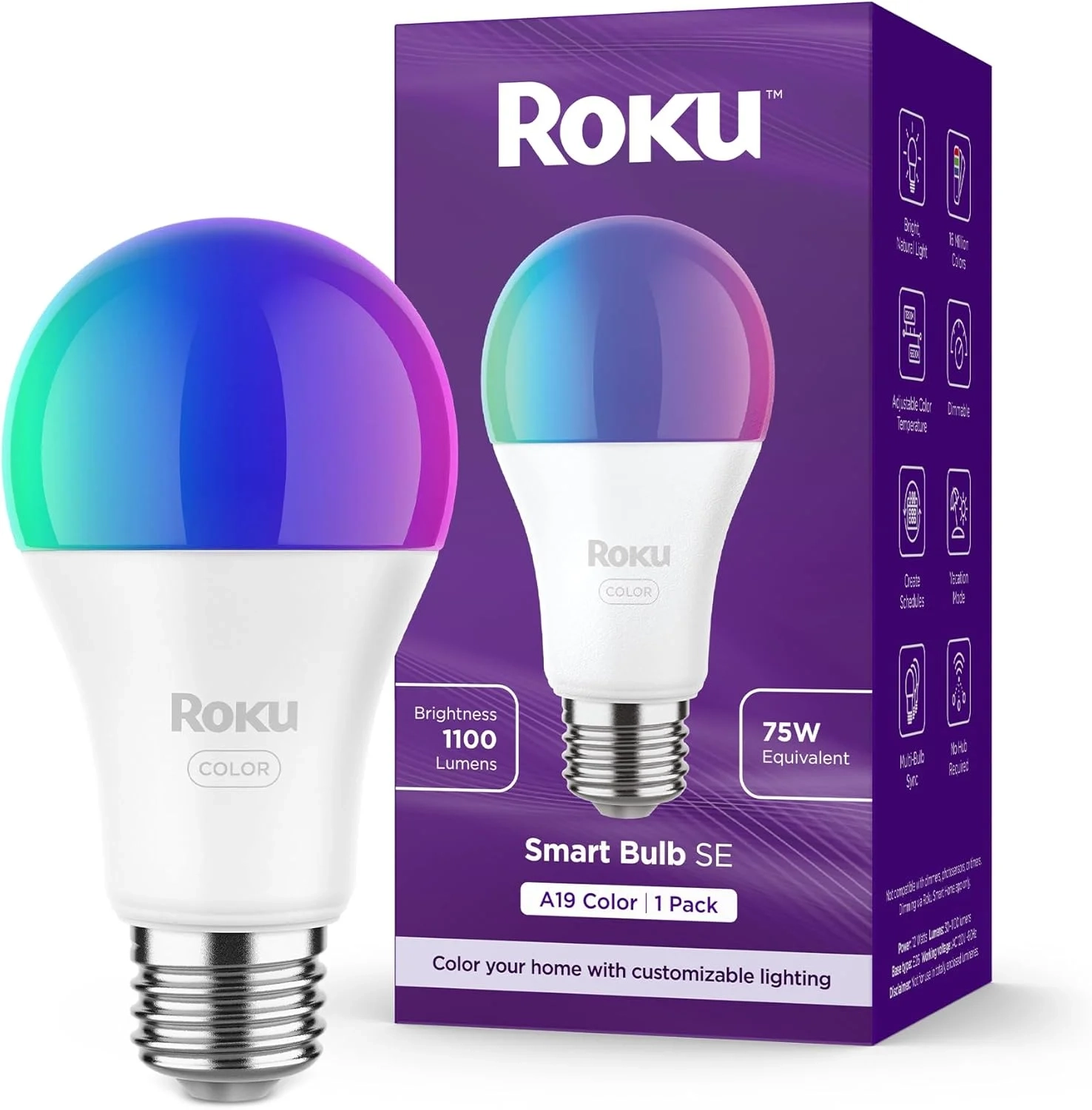 Roku Smart Light Bulb (1-Pack)