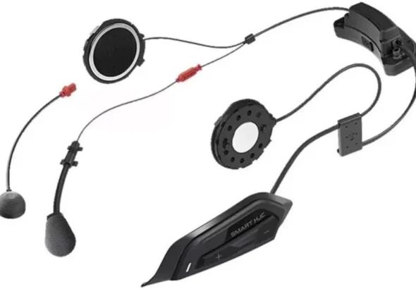 HJC Smart 11B 2nd Gen Bluetooth Communication System for Motorcycle Helmets (Matte Black)