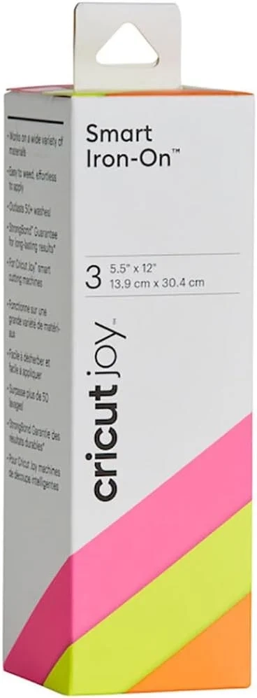 Cricut Joy Smart Iron On Neon Sampler