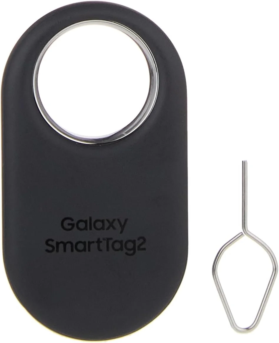 Samsung SmartTag2 (2023) Bluetooth Tracker with UWB, IP67 Water Resistant, 1.5 Year Battery, Find Keys, Wallet & Bags via SmartThings App