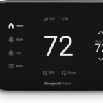 Honeywell Home X8S Smart Thermostat with Touchscreen, WiFi, IAQ Control, and Video Doorbell Compatibility