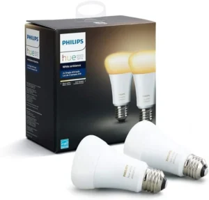 Philips Hue White Ambiance A19 Smart Bulbs 2