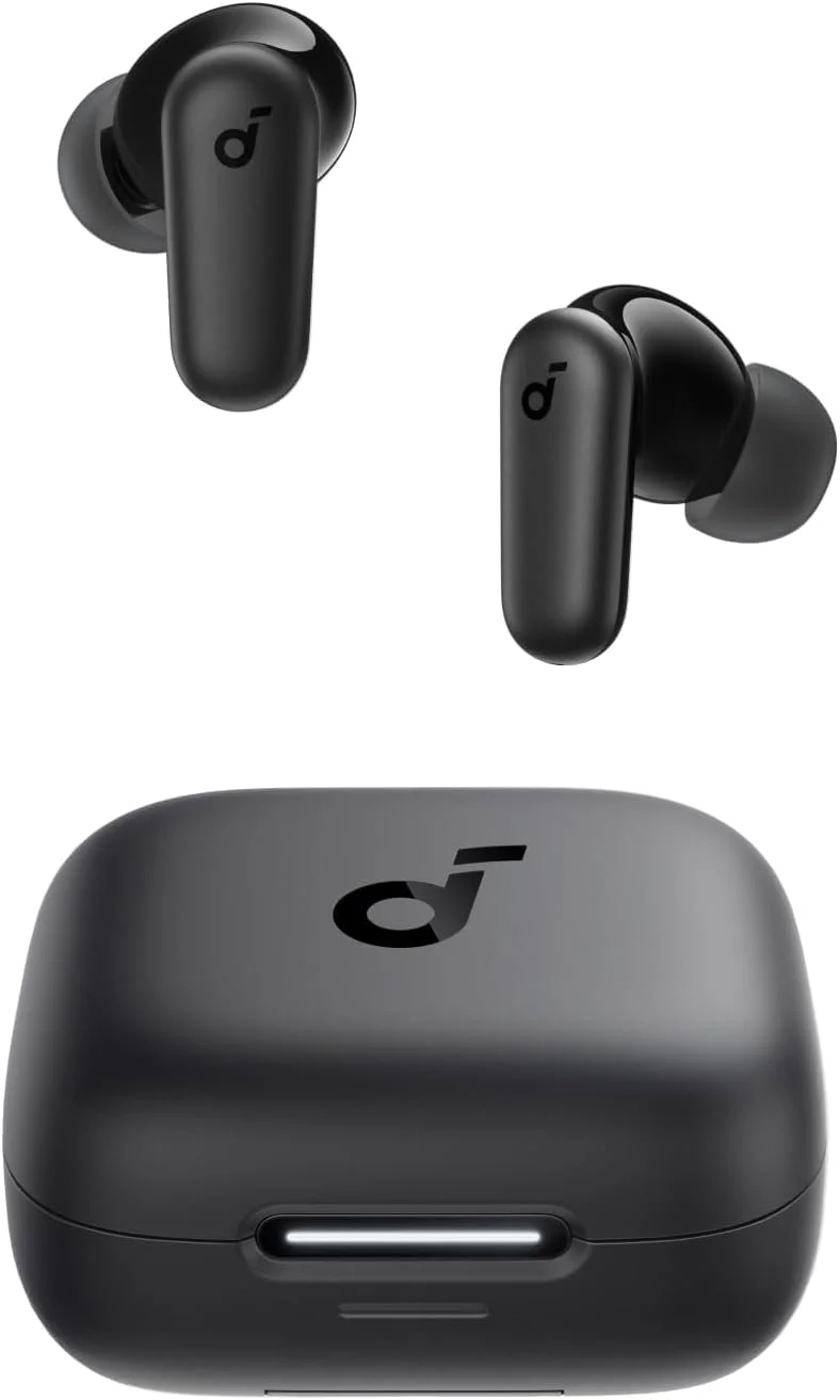 Soundcore P30i Noise Cancelling Earbuds: 45H Playtime, Bass, 2-in