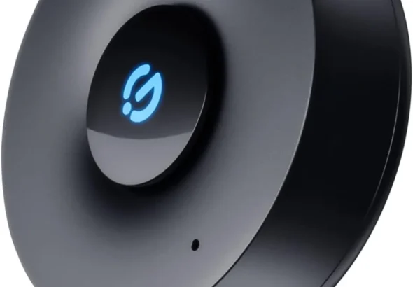 Govee Music Sync Box: Wireless Bluetooth Controller for 7 Smart Lights with 22 Dynamic Music Modes, Battery Powered for Easy Setup