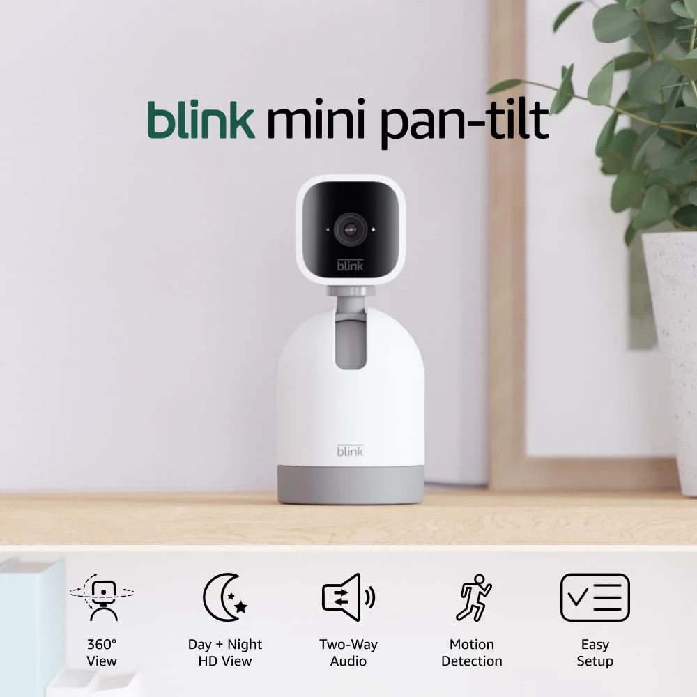 Blink Mini Pan-Tilt Indoor Security Camera