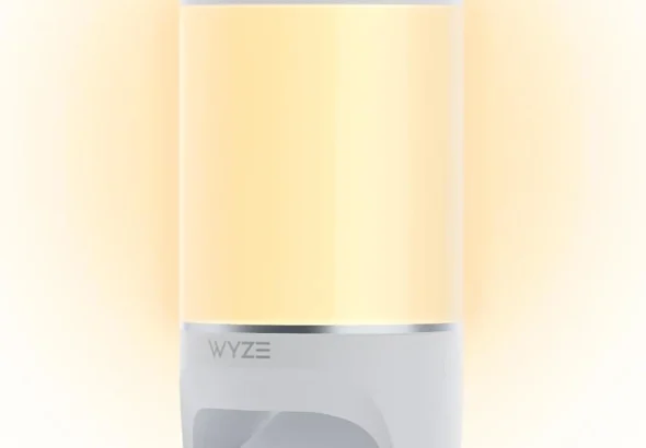 WYZE Bulb Cam Security Camera: 2K Outdoor Light Bulb Camera with Color Night Vision, Motion Detection, and Siren Alarm