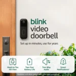 Blink Video Doorbell System with Sync Module Core: Two-Year Battery Life, HD Head-to