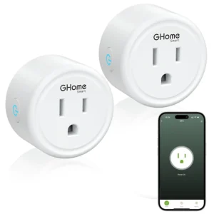 GHome Smart Plug 2-Pack: Mini Wi