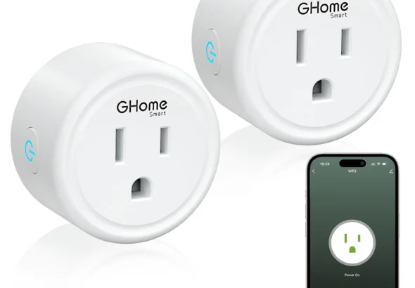 GHome Smart Plug 2-Pack: Mini Wi