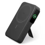 Anker MagGo Power Bank with Foldable Stand: Qi2 Certified 15W Fast Magnetic Charger, 10,000mAh Portable Charger for iPhone 15, 14, 13, 12 (Includes USB