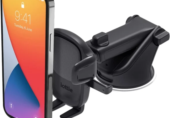 iOttie Easy One Touch 5 Dashboard & Windshield Car Phone Mount Holder for iPhone, Samsung, Google Pixel