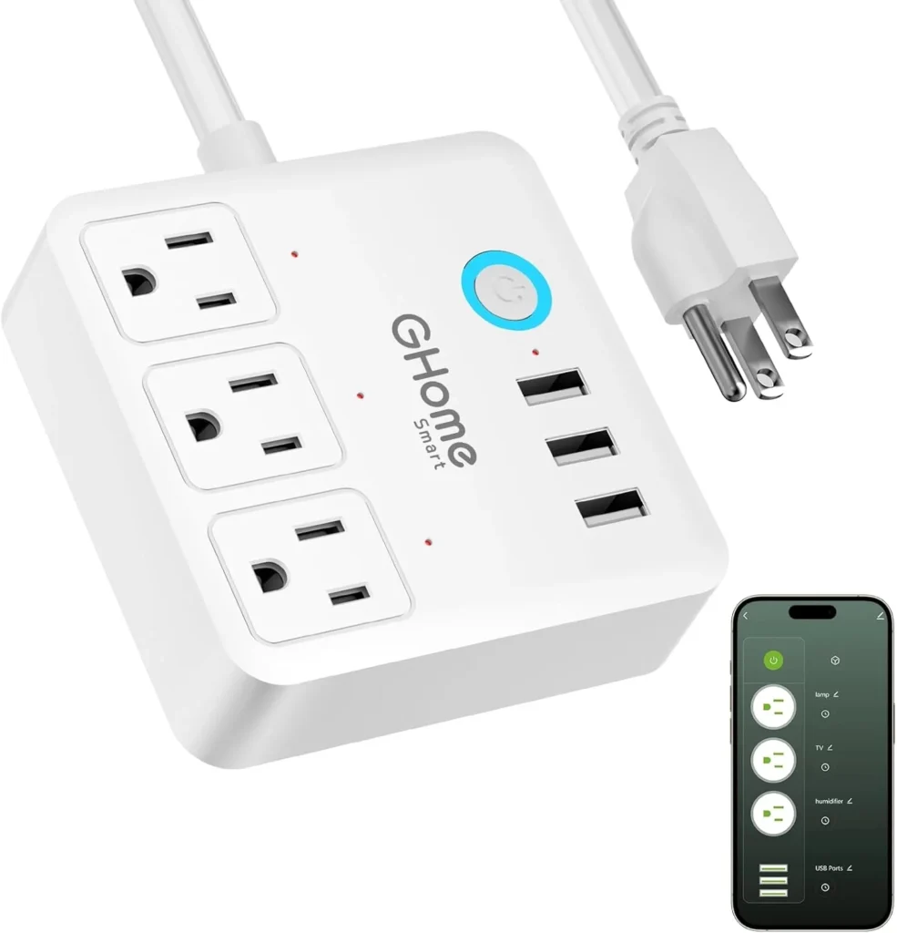 GHome Smart Power Strip: 6
