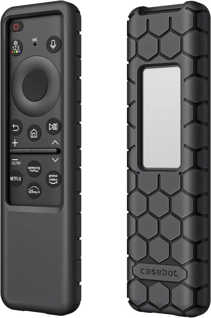 Fintie Protective Silicone Cover for Samsung Solar Cell Remote (TM2560E, TM2360E, BN59-01480A) - Lightweight Anti