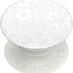 PopSockets Blanc Fresh Flower Phone Grip and Stand