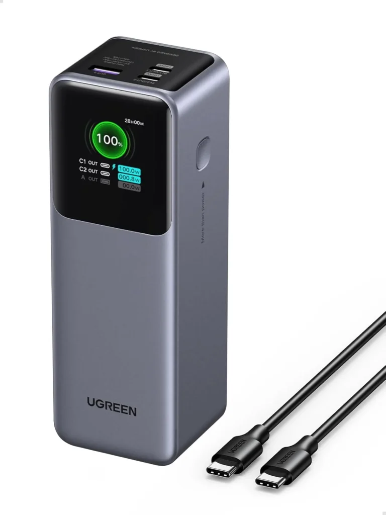 UGREEN Nexode 25000mAh 200W Laptop Power Bank with Display