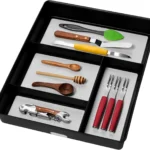 Madesmart 4 Compartment Drawer Organizer with Non