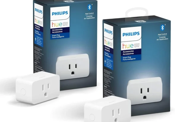 Philips Hue Smart Plug 2-Pack, White