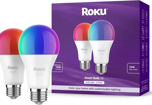 Roku Smart Color Light Bulbs, 2