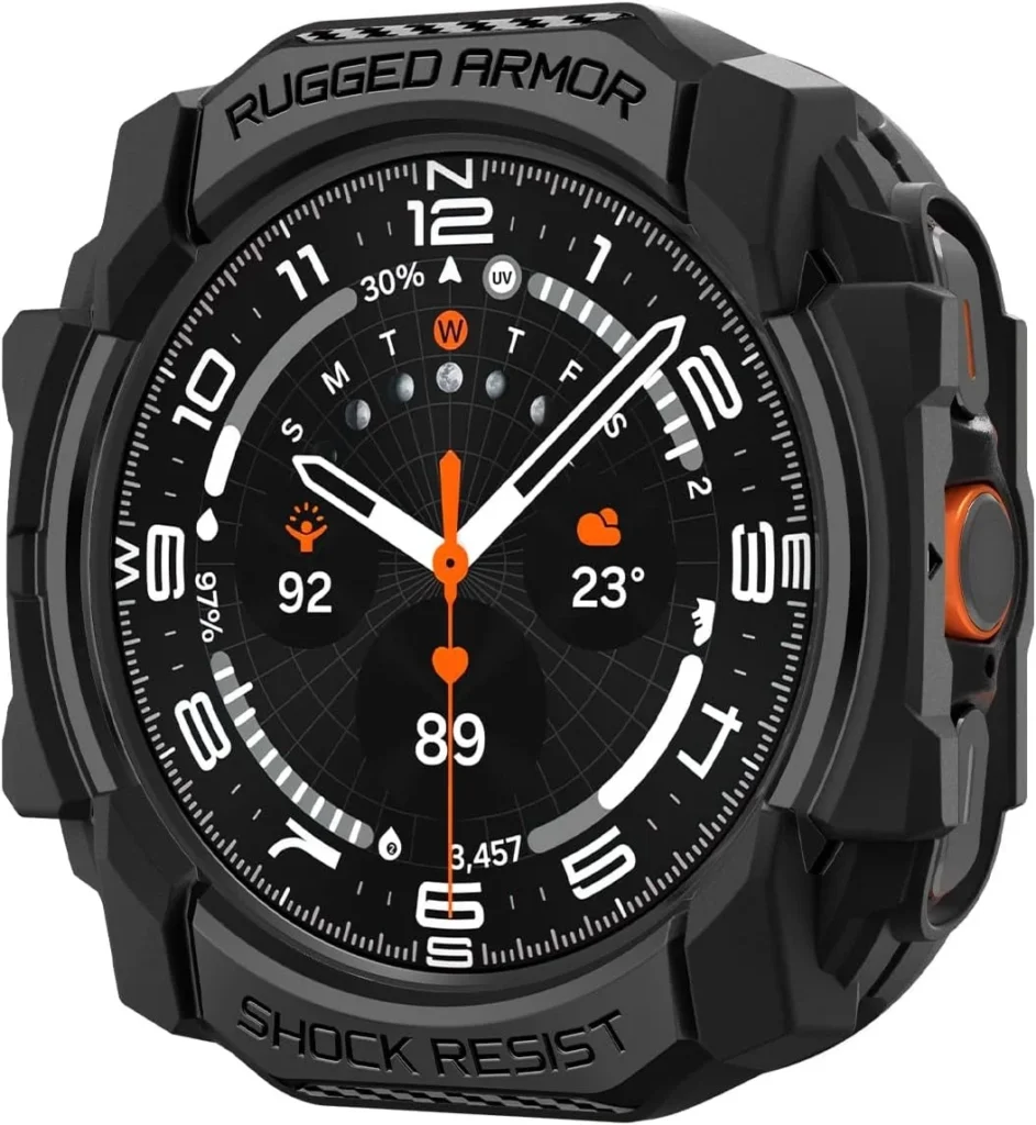 Spigen Rugged Armor Case for Samsung Galaxy Watch Ultra 47mm