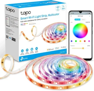 Tapo TP-Link Smart LED Light Strip 16.4Ft, Works with Apple HomeKit, Alexa & Google Assistant for Multi