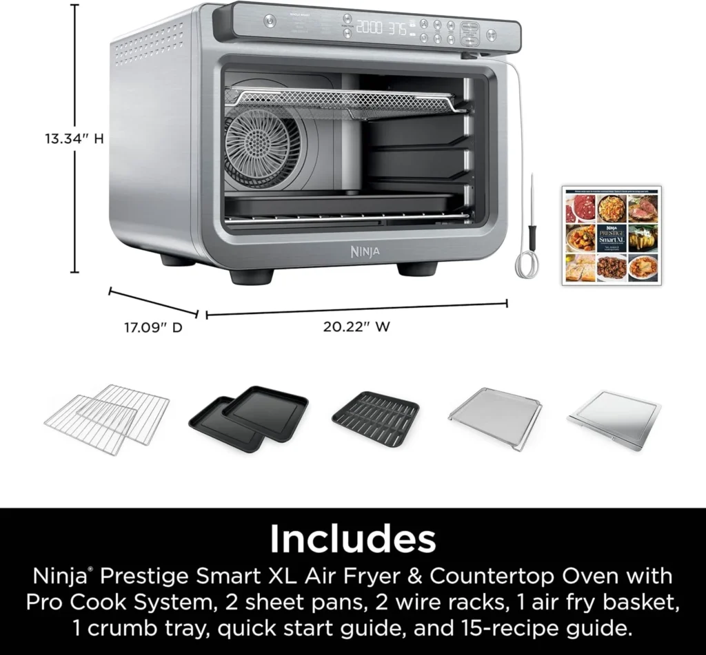 Ninja XL Air Fryer Toaster Oven: 10-in