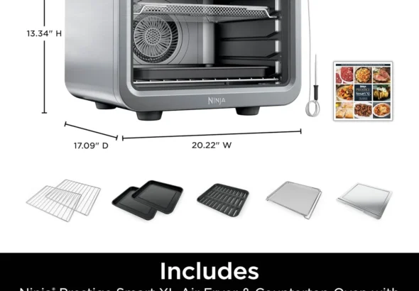 Ninja XL Air Fryer Toaster Oven: 10-in