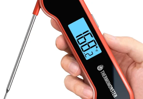 Digital Meat Thermometer with 0.5 Second Instant Read