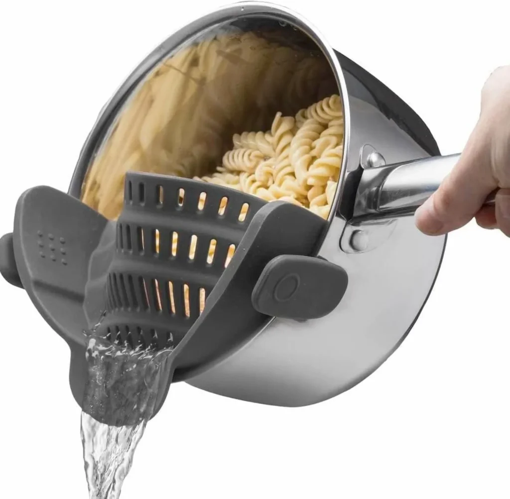 Silicone Strainer for Pasta and Vegetables