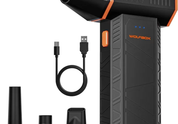 WOLFBOX MF50 Electric Air Duster for Computer and Car