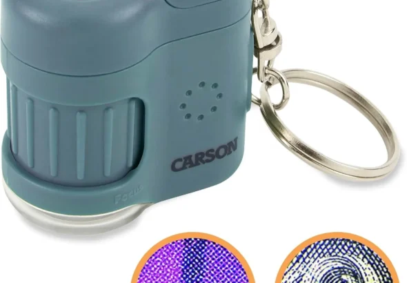 Carson MicroMini 20x Pocket Microscope with UV Light