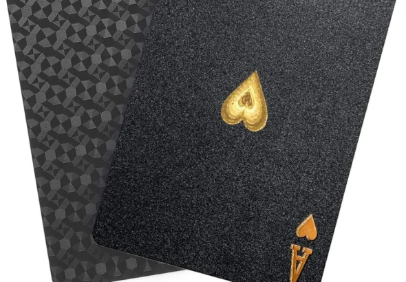 BIERDORF Diamond Waterproof Black Playing Cards